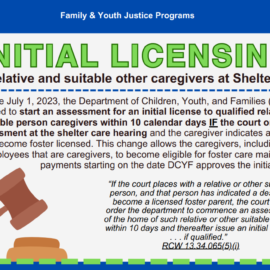 Initial Licensing for Kinship Caregivers